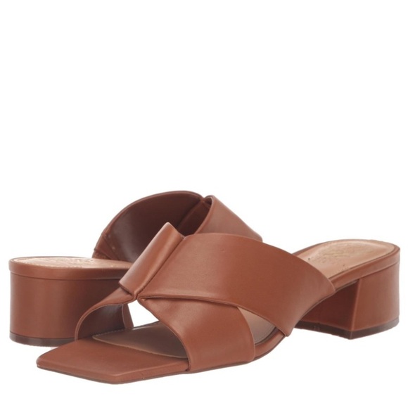 NEW! Vince Camuto Barn Brown Seedanta Heel - Size 7 - Picture 1 of 16
